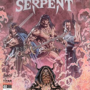CONAN THE BARBARIAN: SCOURGE OF THE SERPENT #2: Ian Churchill cover D CONAN THE BARBARIAN: SCOURGE OF THE SERPENT #2: Ian Churchill cover D