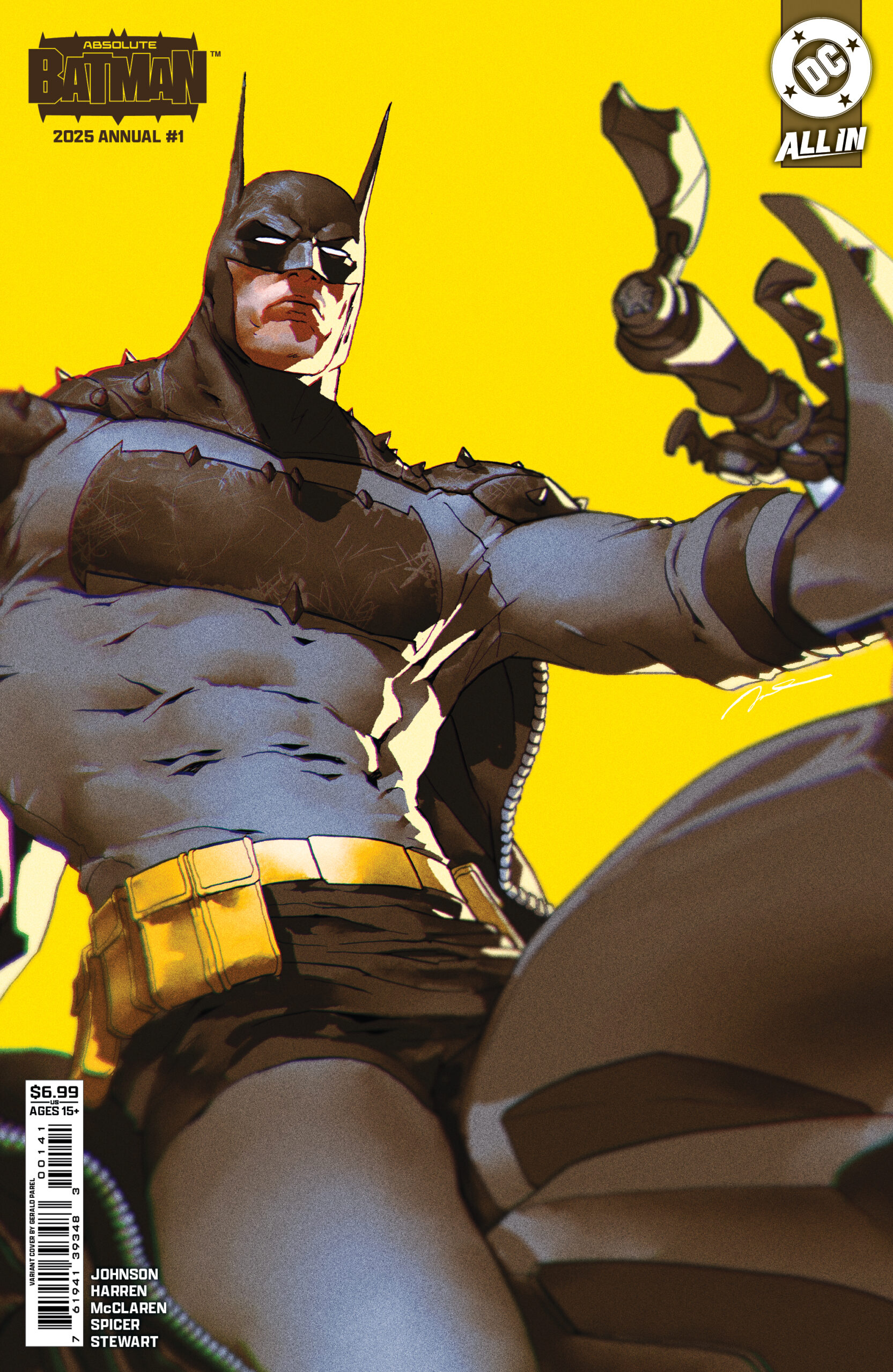 ABSOLUTE BATMAN ANNUAL (2025 SERIES) #1 cover D ABSOLUTE BATMAN ANNUAL (2025 SERIES) #1 cover D