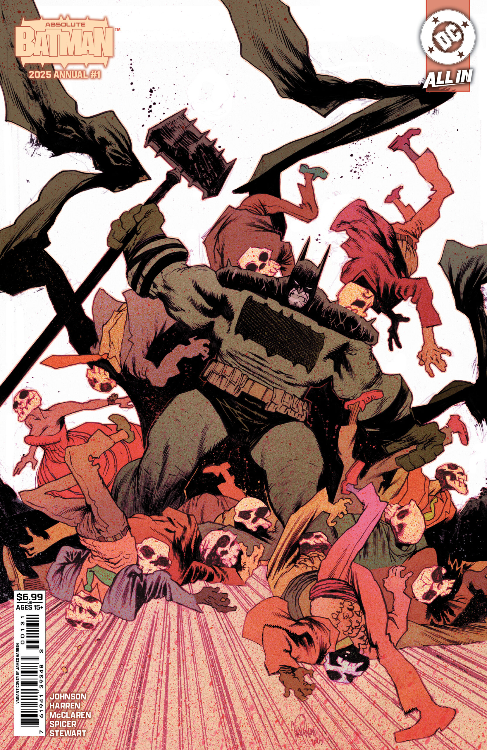ABSOLUTE BATMAN ANNUAL (2025 SERIES) #1 James Harren cover C ABSOLUTE BATMAN ANNUAL (2025 SERIES) #1 James Harren cover C