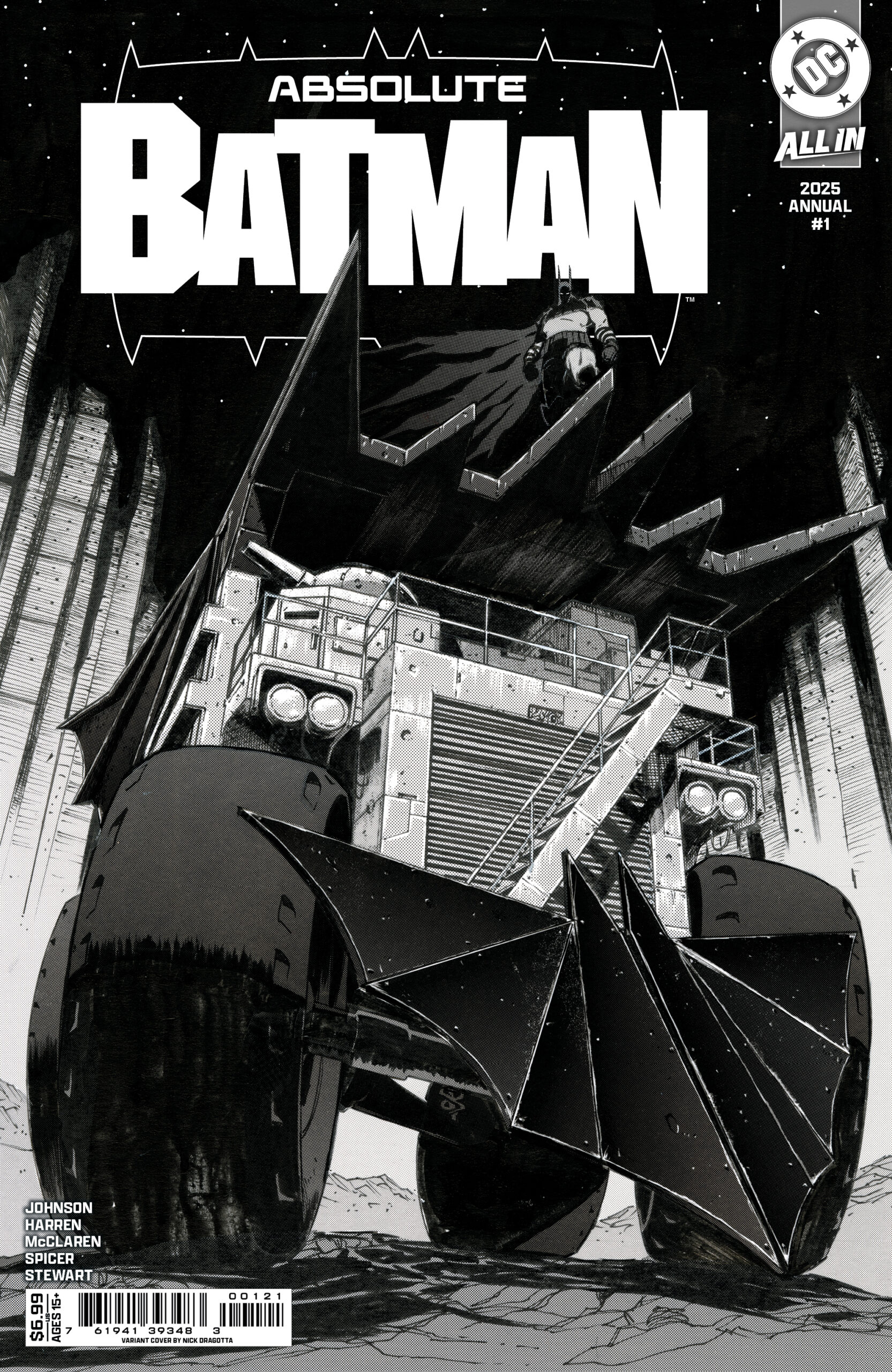 ABSOLUTE BATMAN ANNUAL (2025 SERIES) #1 Nick Dragotta cover B ABSOLUTE BATMAN ANNUAL (2025 SERIES) #1 Nick Dragotta cover B