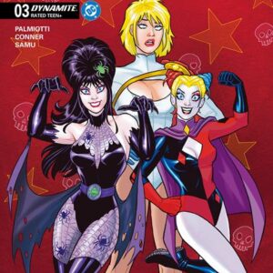 HARLEY QUINN X ELVIRA #3 Amanda Conner Red cover A HARLEY QUINN X ELVIRA #3 Amanda Conner Red cover A