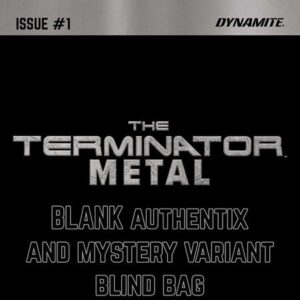 TERMINATOR: METAL #1 Blank Authentix cover G