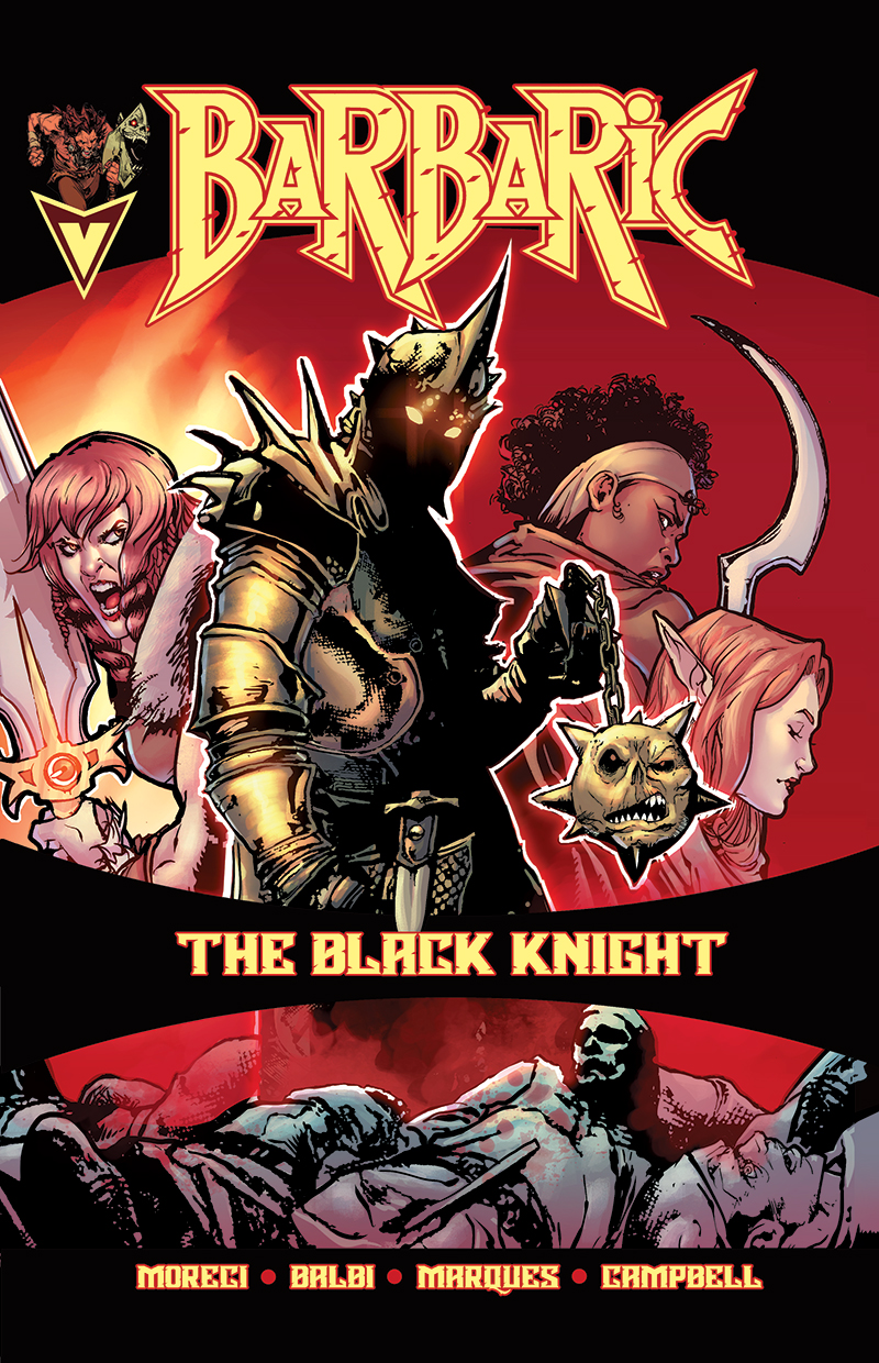 BARBARIC: THE BLACK KNIGHT #1 Nathan Gooden cover A BARBARIC: THE BLACK KNIGHT #1 Nathan Gooden cover A