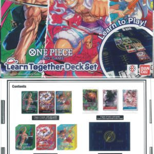 ONE PIECE LEARN TOGETHER DECK SET #1: (LD-01) ONE PIECE LEARN TOGETHER DECK SET #1: (LD-01)
