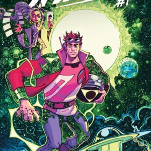 NEW SPACE AGE #1 Mike Becker cover A NEW SPACE AGE #1 Mike Becker cover A