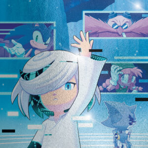 SONIC THE HEDGEHOG (2018 SERIES) #84 Min Ho Kim Foil cover C SONIC THE HEDGEHOG (2018 SERIES) #84 Min Ho Kim Foil cover C