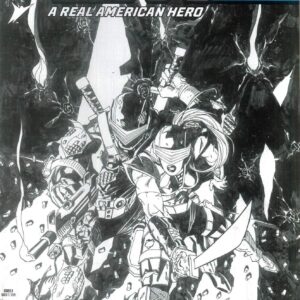 G.I. JOE: A REAL AMERICAN HERO (VARIANT EDITION) #321: Andy Kubert B&W cover B