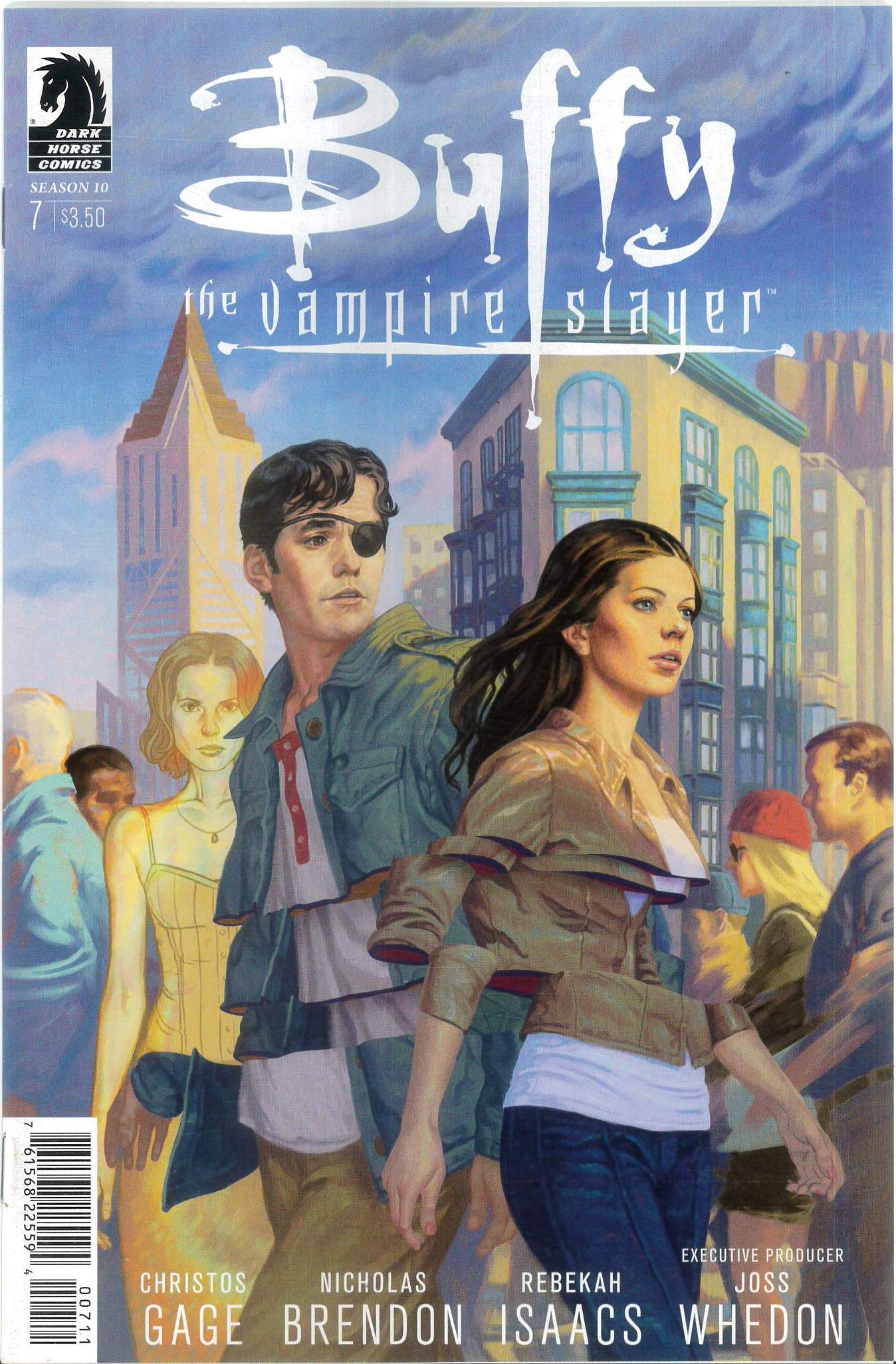 BUFFY THE VAMPIRE SLAYER: SEASON 10 #7: Steve Morris cover BUFFY THE VAMPIRE SLAYER: SEASON 10 #7: Steve Morris cover