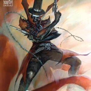 GUNSLINGER SPAWN #50 Puppeteer Lee connecting cover B GUNSLINGER SPAWN #50 Puppeteer Lee connecting cover B