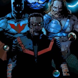 JUSTICE LEAGUE UNLIMITED #14 Stevan Subic Glow in the Dark cover F JUSTICE LEAGUE UNLIMITED #14 Stevan Subic Glow in the Dark cover F