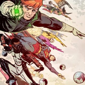 JUSTICE LEAGUE UNLIMITED #14 Sanford Greene cover C JUSTICE LEAGUE UNLIMITED #14 Sanford Greene cover C