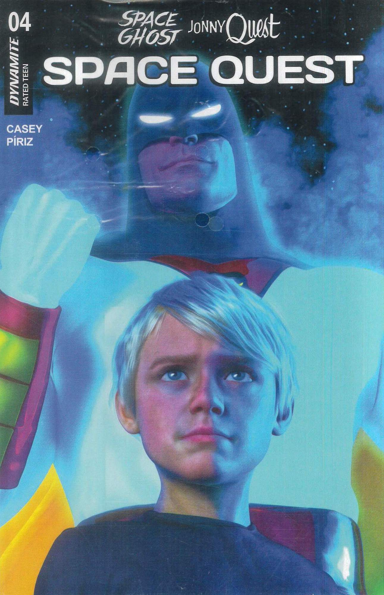 SPACE GHOST/JONNY QUEST: SPACEQUEST #4: Mark Spears cover A SPACE GHOST/JONNY QUEST: SPACEQUEST #4: Mark Spears cover A