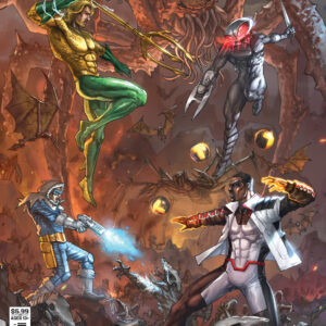 JUSTICE LEAGUE VS GODZILLA VS KONG 2 #6: Alan Quah cover C JUSTICE LEAGUE VS GODZILLA VS KONG 2 #6: Alan Quah cover C