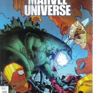 GODZILLA DESTROYS THE MARVEL UNIVERSE #5: Pere Perez cover F