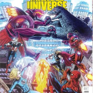 GODZILLA DESTROYS THE MARVEL UNIVERSE #5: Cory Smith cover E