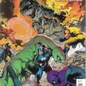 GODZILLA DESTROYS THE MARVEL UNIVERSE #5: Carlo Pagulayan Fan-favorite cover B