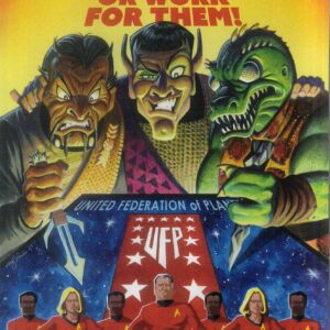 STAR TREK: RED SHIRTS #4: Andy Price Federation Recruitment Poster cover B STAR TREK: RED SHIRTS #4: Andy Price Federation Recruitment Poster cover B