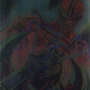 POWER RANGERS/TEENAGE MUTANT NINJA TURTLES III #3: Alessio Zonno virgin Foil cover D