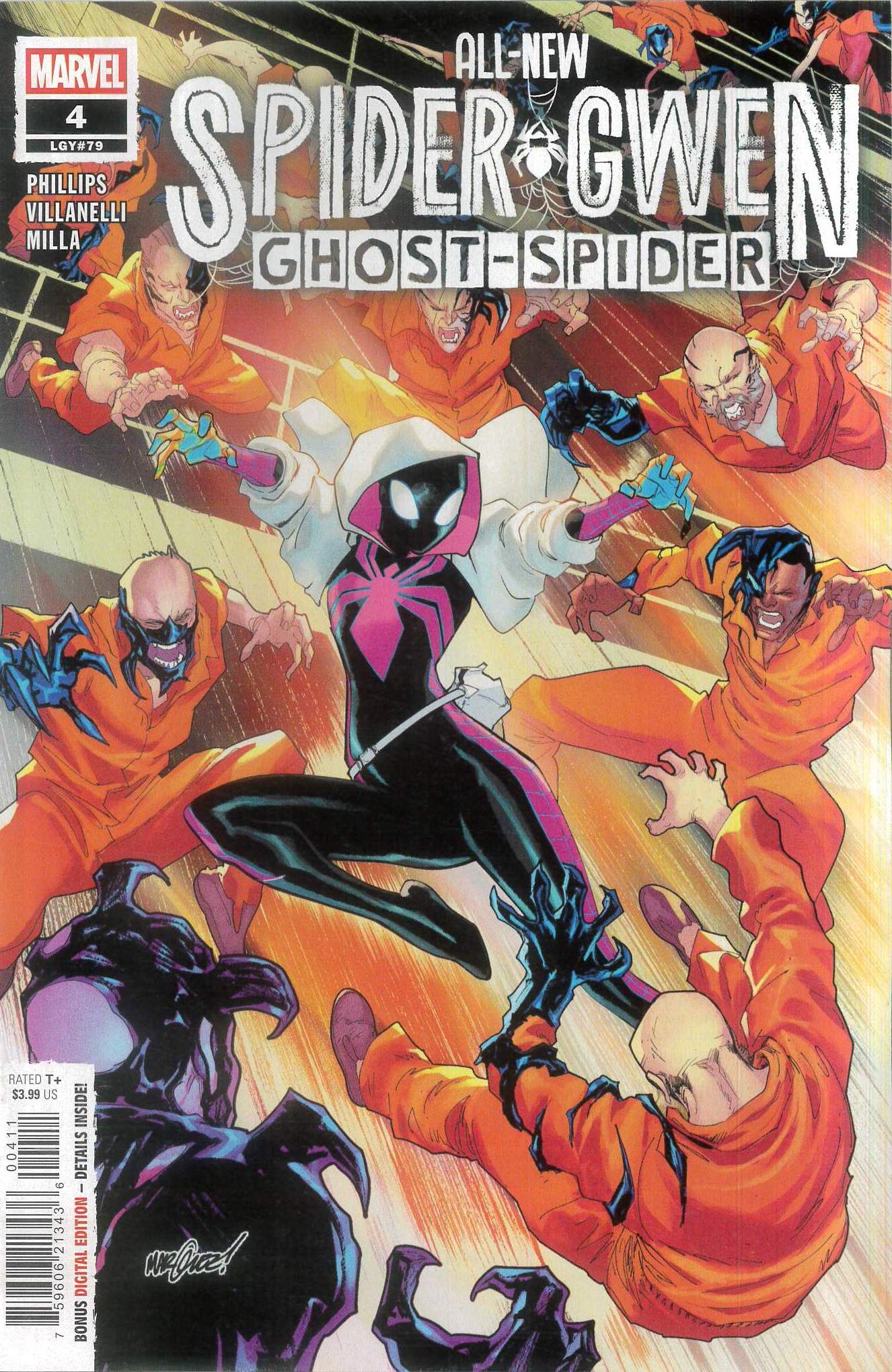 ALL-NEW SPIDER-GWEN: THE GHOST-SPIDER #4: David Marquez cover A ALL-NEW SPIDER-GWEN: THE GHOST-SPIDER #4: David Marquez cover A