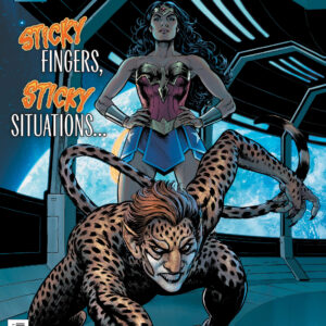CHEETAH AND CHESHIRE ROB THE JUSTICE LEAGUE #5 Nicola Scott cover A CHEETAH AND CHESHIRE ROB THE JUSTICE LEAGUE #5 Nicola Scott cover A