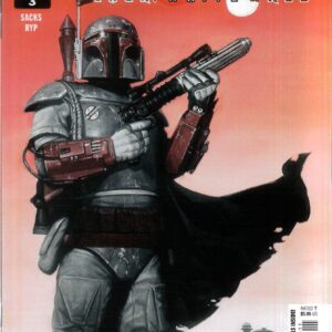STAR WARS: BOBA FETT – BLACK, WHITE & RED #3: E.M. Gist cover A STAR WARS: BOBA FETT – BLACK, WHITE & RED #3: E.M. Gist cover A