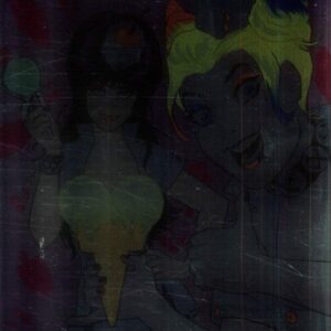 HARLEY QUINN X ELVIRA #2: Amanda Conner Foil virgin Ice Cream RI cover P