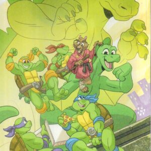 TEENAGE MUTANT NINJA TURTLES X GODZILLA #1: Sean Galloway virgin RI cover G