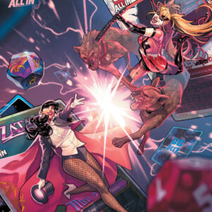 DC K.O.: HARLEY QUINN VS ZATANNA #1: Jamal Campbell cover B