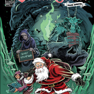 STARTLING TALES OF SANTA CLAUS ANNUAL #2025 Mark Laszlo cover A STARTLING TALES OF SANTA CLAUS ANNUAL #2025 Mark Laszlo cover A