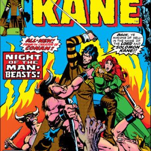 SOLOMON KANE: ORIGINAL COMICS OMNIBUS (HC) #1 Howard Chaykin Direct Market cover SOLOMON KANE: ORIGINAL COMICS OMNIBUS (HC) #1 Howard Chaykin Direct Market cover