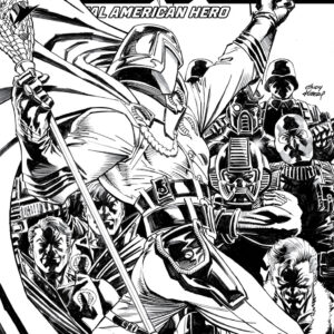 G.I. JOE: A REAL AMERICAN HERO (VARIANT EDITION) #323 Andy Kubert B&W cover B G.I. JOE: A REAL AMERICAN HERO (VARIANT EDITION) #323 Andy Kubert B&W cover B