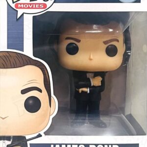 POP MOVIES VINYL FIGURES #524: Sean Connery James Bond Black Tux in box James Bond Dr No NM