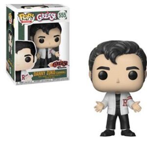 POP MOVIES VINYL FIGURES #555: Grease: Danny Zuko (carnival) in box NM