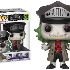 POP MOVIES VINYL FIGURES #605: Beetlejuice with Guide Hat: Beetlejuice in box NM