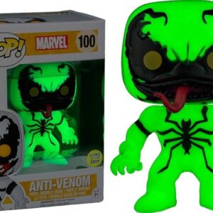 POP MARVEL VINYL FIGURE #100: Anti-Venom Glow in the Dark in box NM
