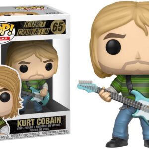 POP ROCKS VINYL FIGURES #65: Kurt Cobain (Teen Spirit) in box NM