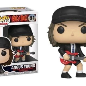 POP ROCKS VINYL FIGURES #91: AC/DC: Angus Young (black jacket) in box NM