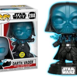 POP STAR WARS VINYL FIGURE #288: Darth Vader (Glows in the Dark) NM