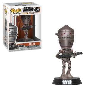 POP STAR WARS VINYL FIGURE #328: Mandalorian: IG-11 NM
