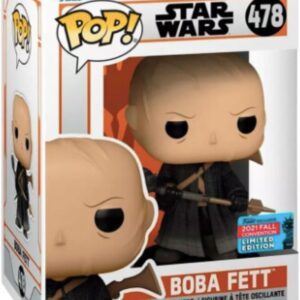 POP STAR WARS VINYL FIGURE #478: Boba Fett: Mandalorian (NYCC 2021)