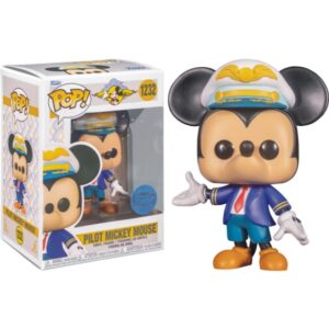 POP DISNEY VINYL FIGURE #1232: Pilot Mickey Mouse in box NM