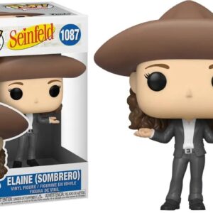 POP TELEVISION VINYL FIGURE #1087: Seinfeld: Elaine (Sombrero) NM