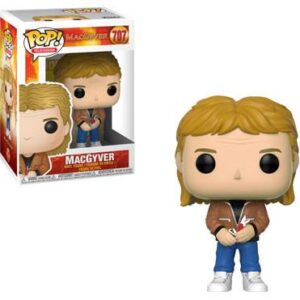 POP TELEVISION VINYL FIGURE #707: MacGyver: MacGyver in box NM