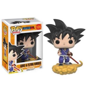 POP ANIMATION VINYL FIGURE #109: Goku with Nimbus: Dragonball Z in box NM