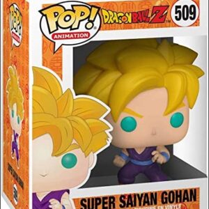 POP ANIMATION VINYL FIGURE #509: Super Saiyan Gohan (Youth): Dragonball Z in box