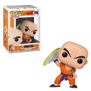 POP ANIMATION VINYL FIGURE #706: Dragonball Z: Krillin in box NM