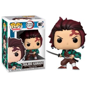 POP ANIMATION VINYL FIGURE #867: Tanjiro Kamado with Mask: Demon Slayer in box NM POP ANIMATION VINYL FIGURE #867: Tanjiro Kamado with Mask: Demon Slayer in box NM