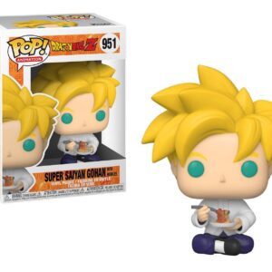 POP ANIMATION VINYL FIGURE #951: Dragonball Z: Super Saiyan Gohan w/Noodles in box NM POP ANIMATION VINYL FIGURE #951: Dragonball Z: Super Saiyan Gohan w/Noodles in box NM