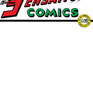 SENSATION COMICS (1942 SERIES) #38: 2026 Facsimile edition (Blank Sketch cover B)