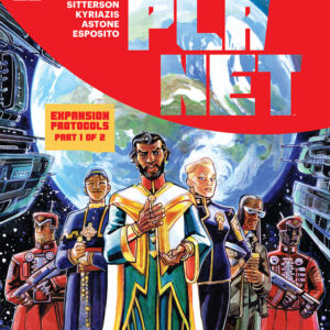 FREE PLANET #7 Jed Dougherty cover A FREE PLANET #7 Jed Dougherty cover A